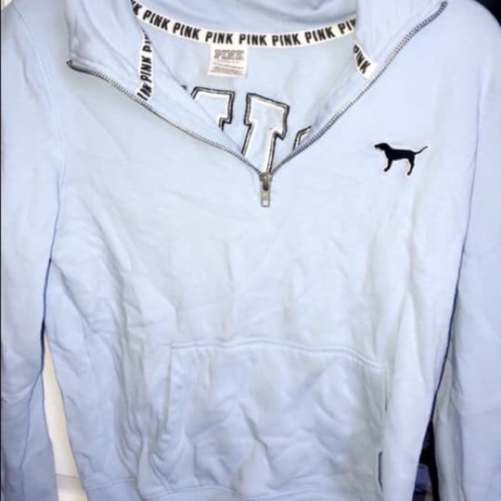 PINK 1/2 Zip Up Hopdie